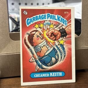 1986 Topps Garbage Pail Kids Series 3 Creamed Keith #97b USA MTG5024